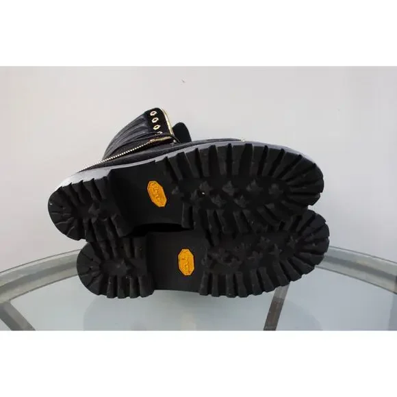 PRSVR Elevated Black Suede Boots Designed In LA Men display picture 3